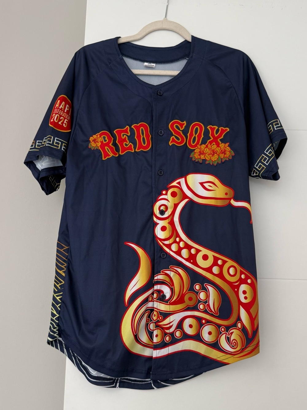 Boston Red Sox, Year of Snake Jersey, Medium